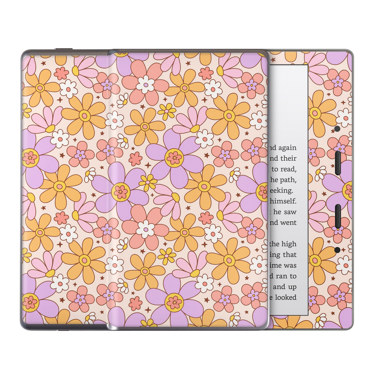 Groovy floral Kindle Skin