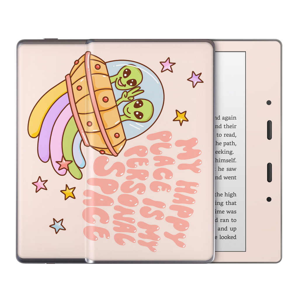 Happy Place Kindle Skin