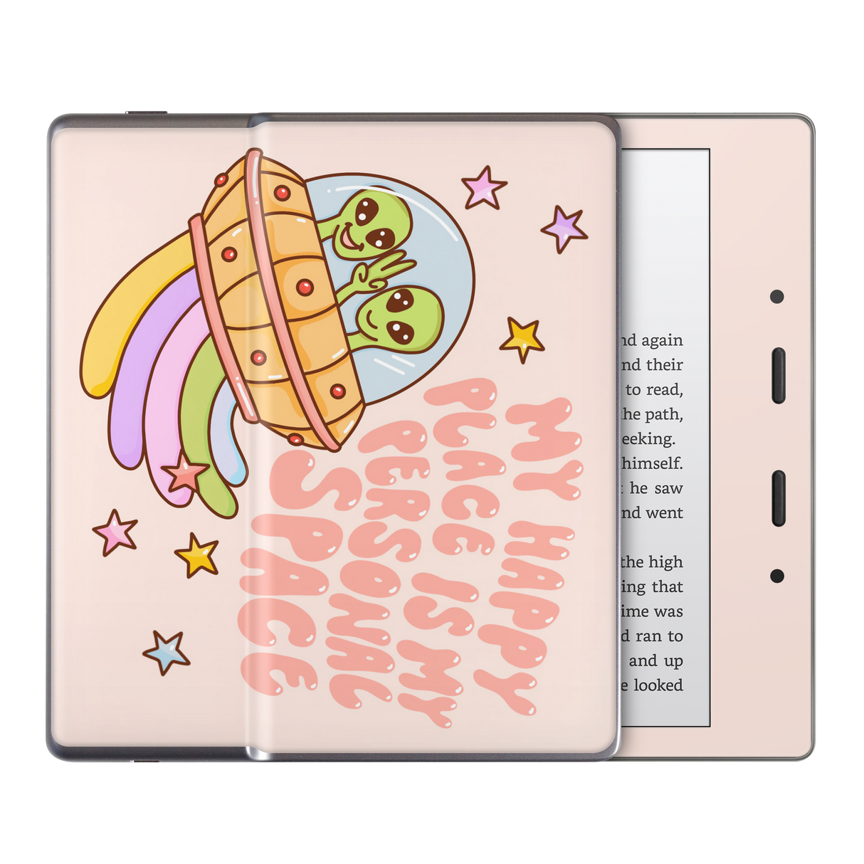 Happy Place Kindle Skin