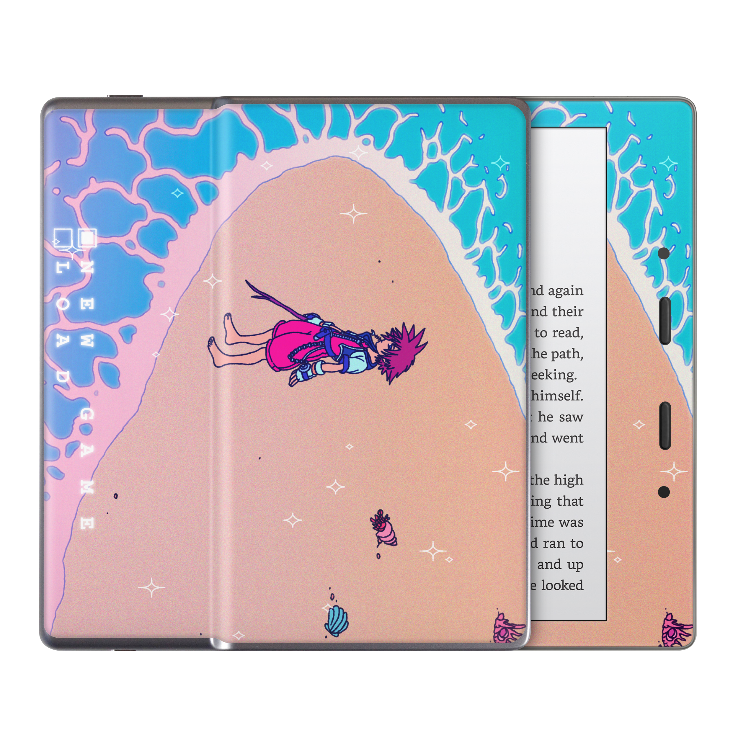 KH Waves Kindle Skin