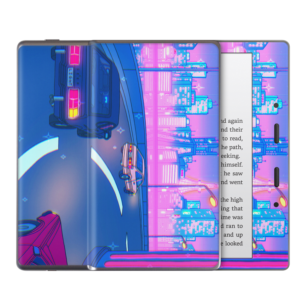 Late Night Drive Kindle Skin