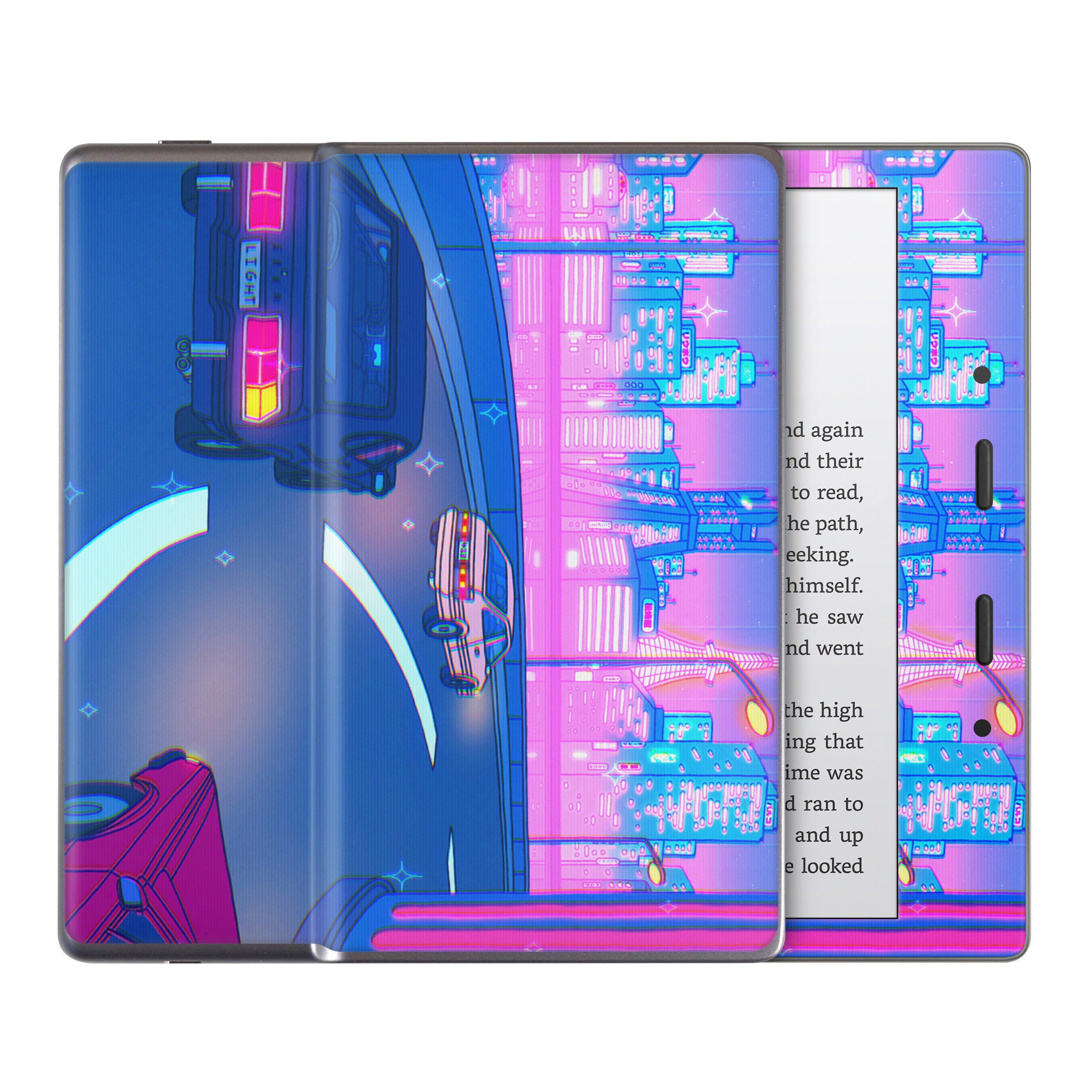Late Night Drive Kindle Skin