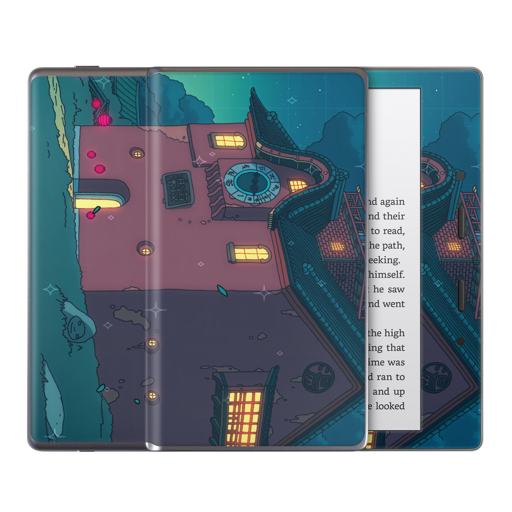 Spirited Entrace Night Kindle Skin