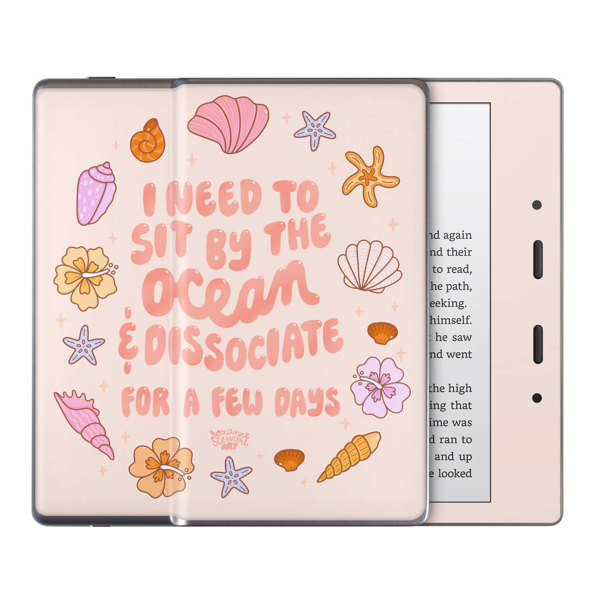 By The Ocean Kindle Skin
