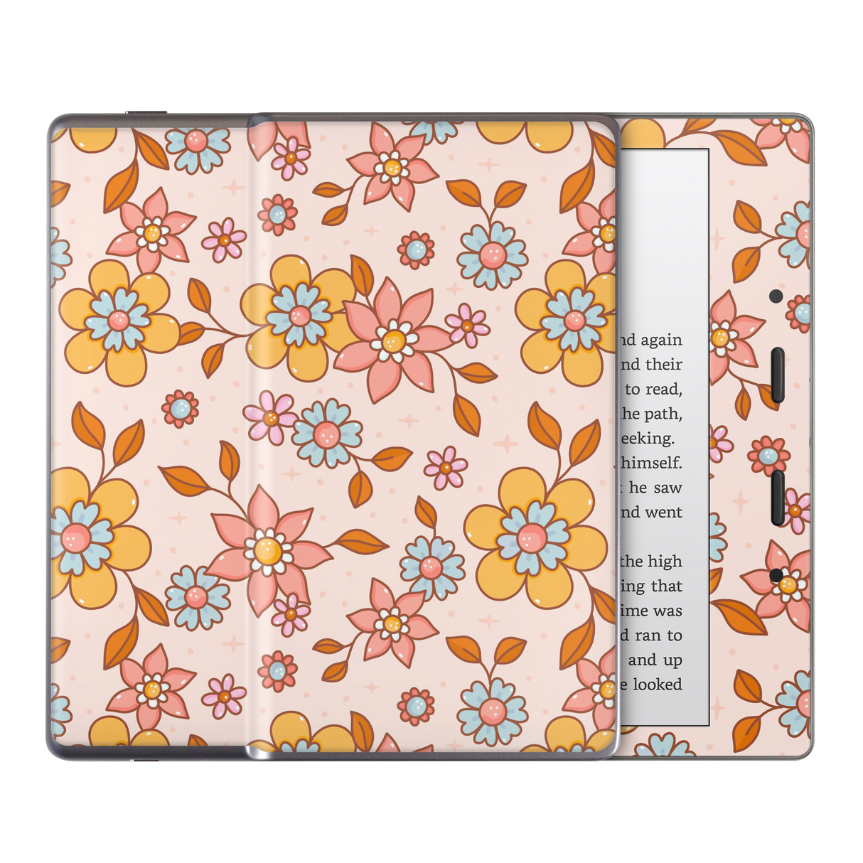 Fall Floral Kindle Skin