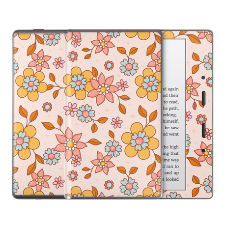Fall Floral Kindle Skin