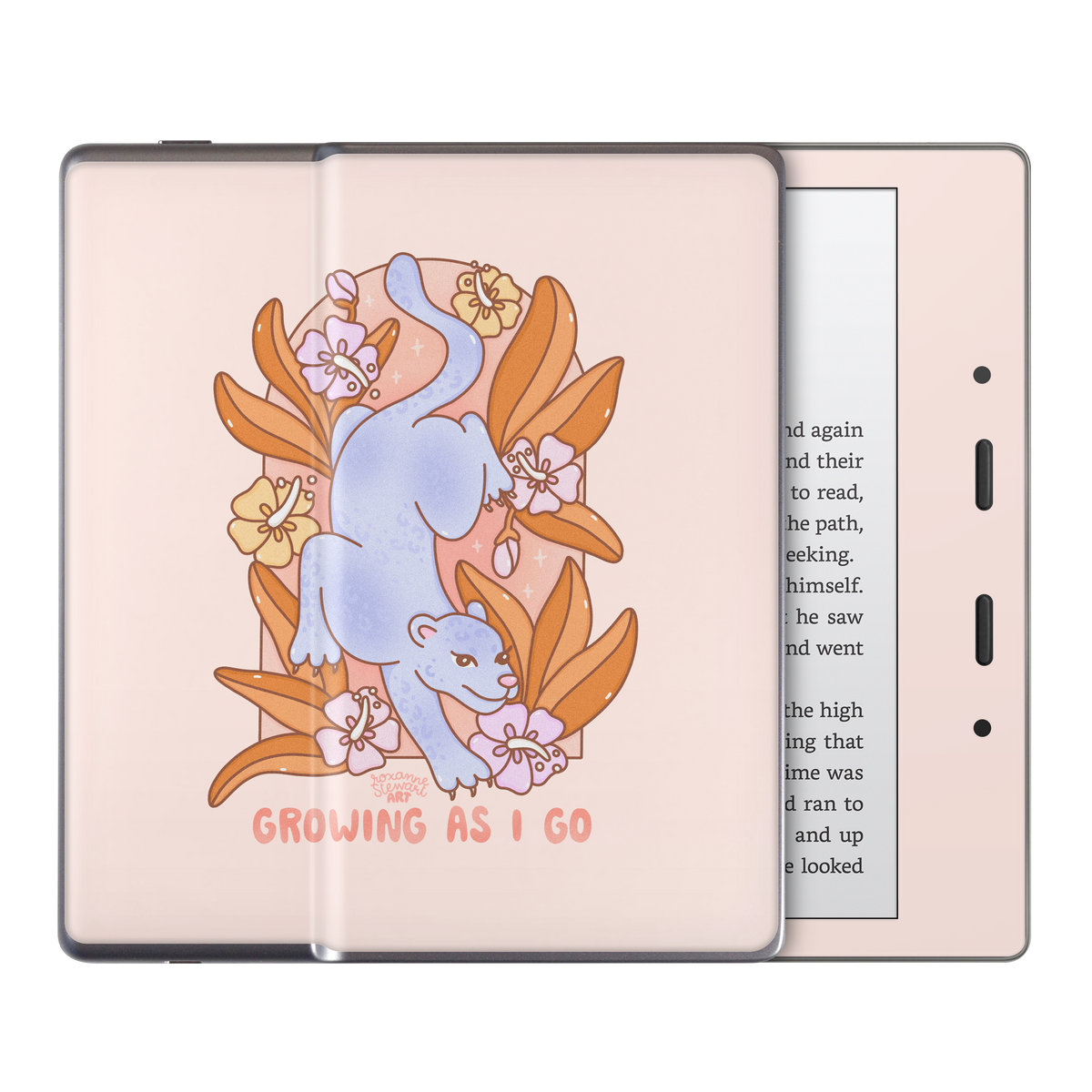 Growing As I Go Kindle Skin