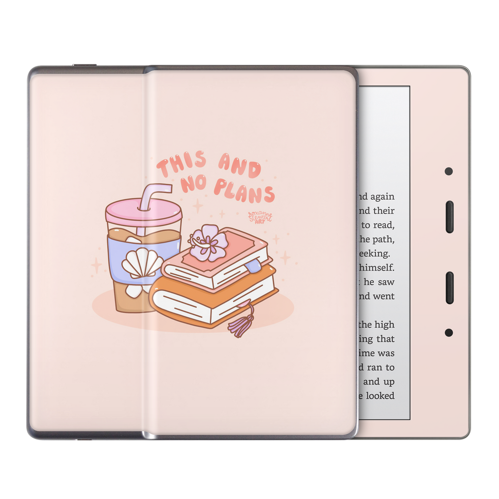 No Plans Kindle Skin