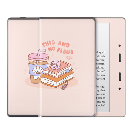 No Plans Kindle Skin