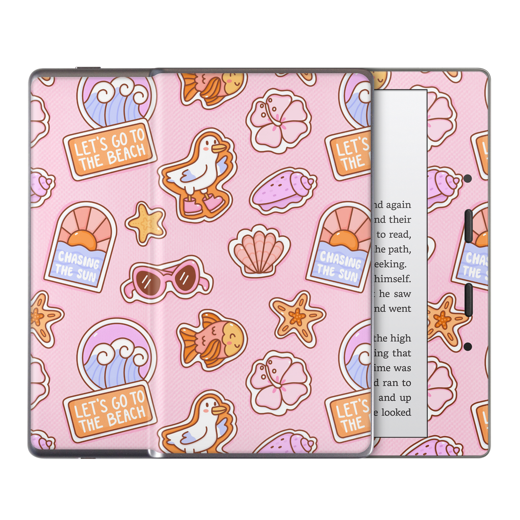 Patches Pink Kindle Skin
