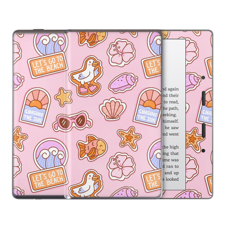 Patches Pink Kindle Skin
