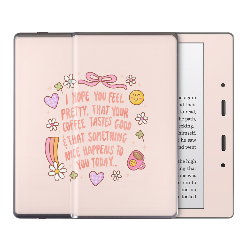 Something Nice Kindle Skin