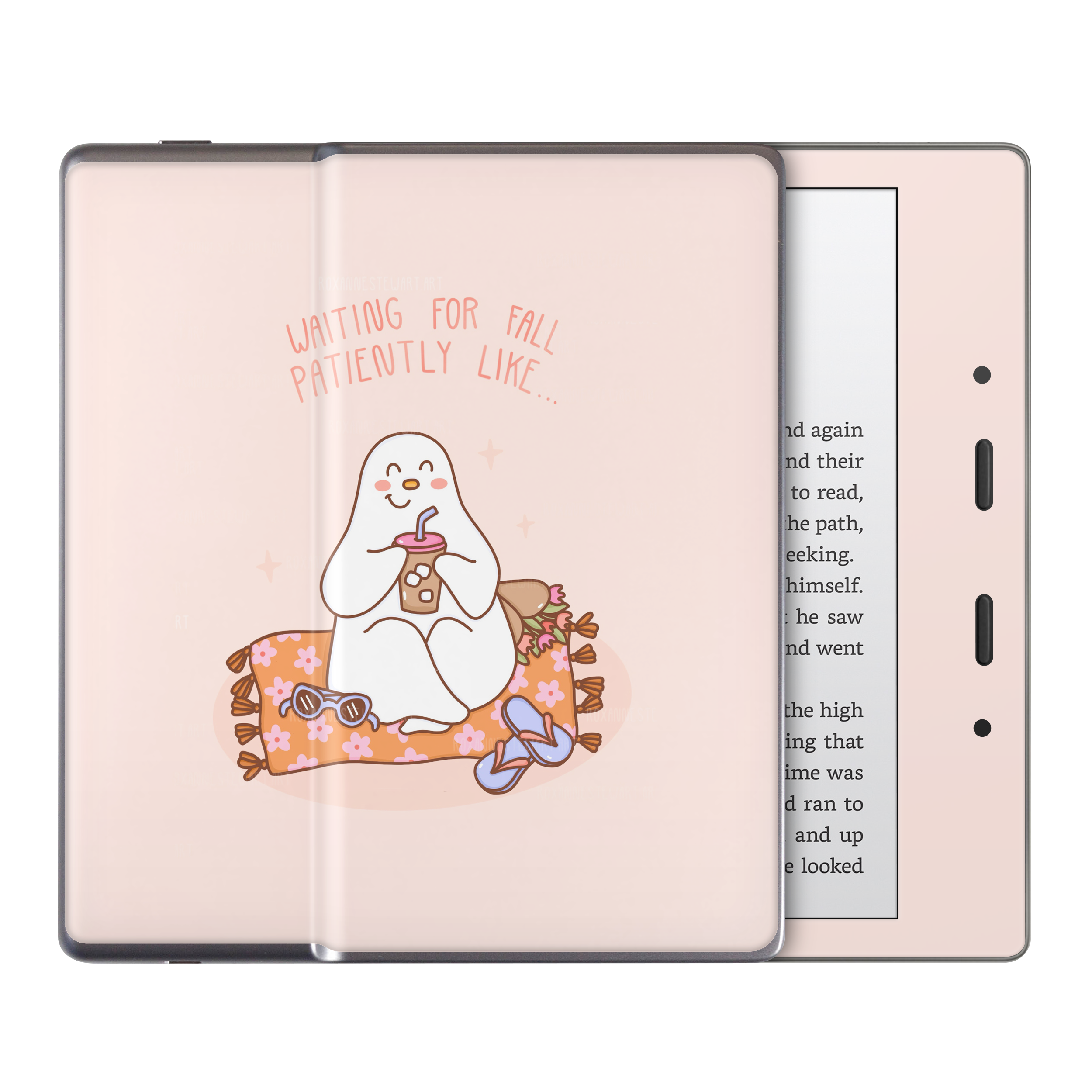 Waiting For Fall Kindle Skin
