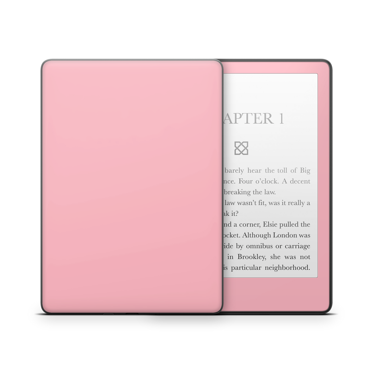 Pastel Pink Kindle eReader Skin