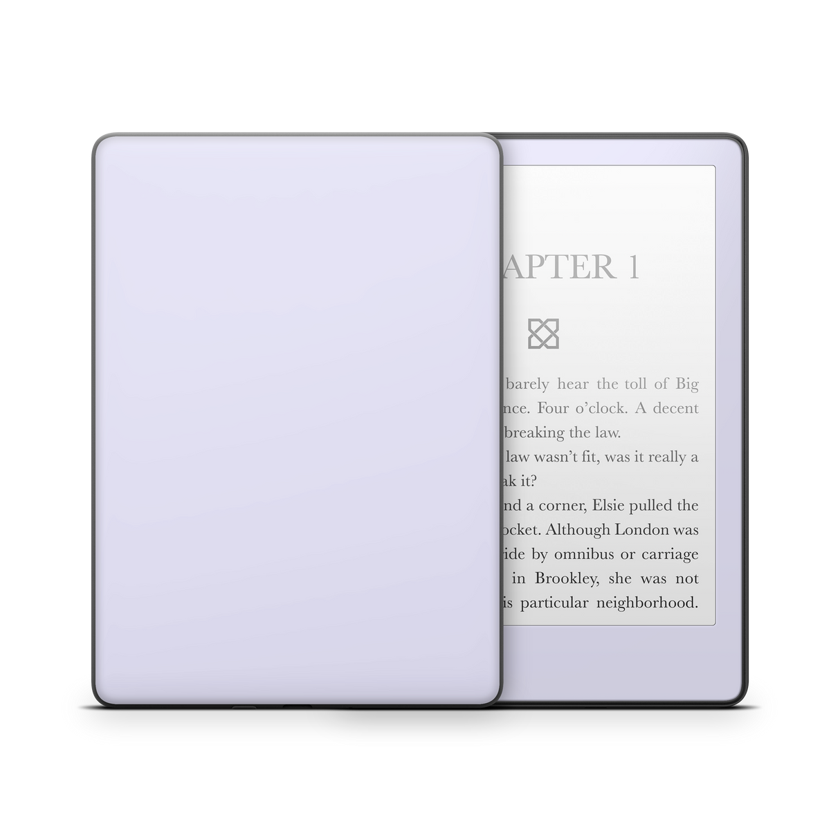 Lavender Kindle eReader Skin