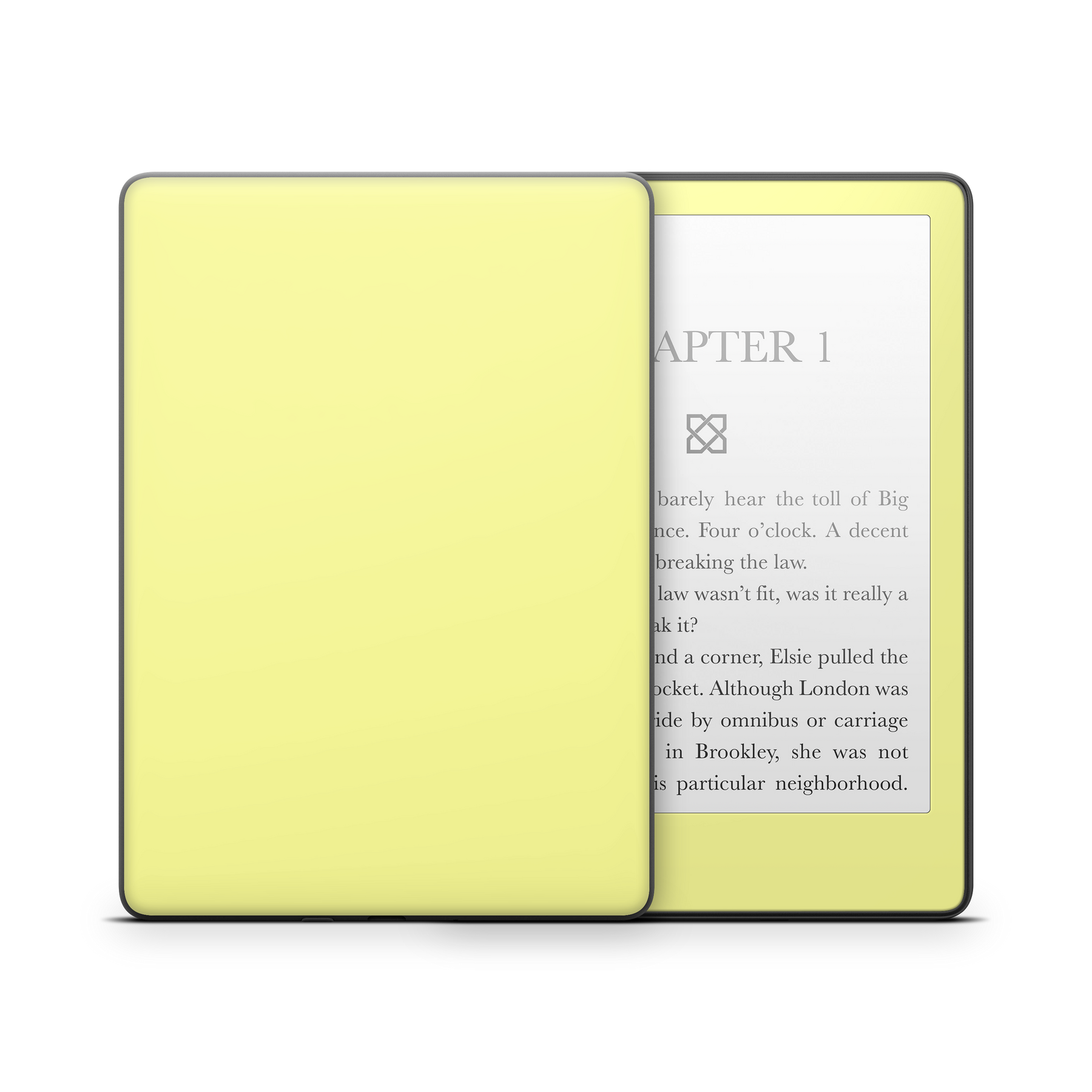 Kindle Paperwhite 11TH Gen 2021  Pale Yellow Skin