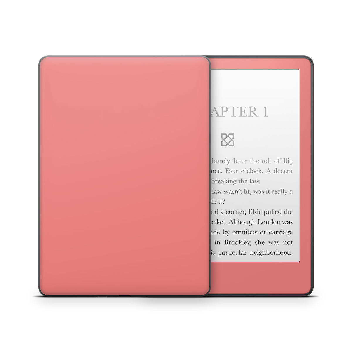 Kindle Paperwhite 11TH Gen 2021  Light Coral Skin