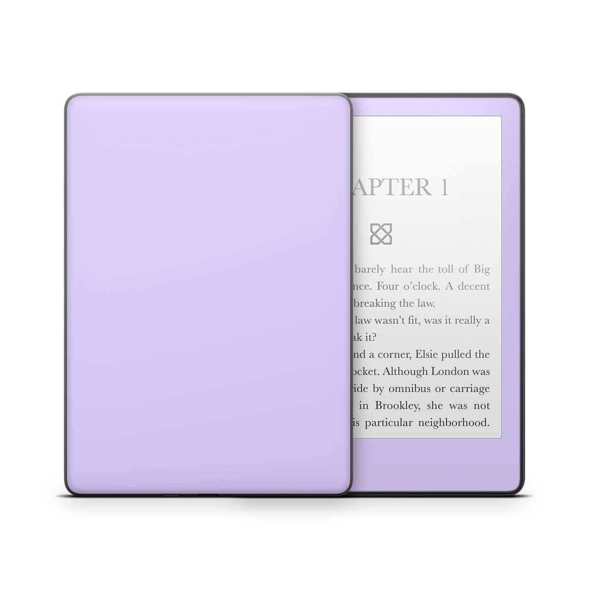 Light Lavender Kindle eReader Skin
