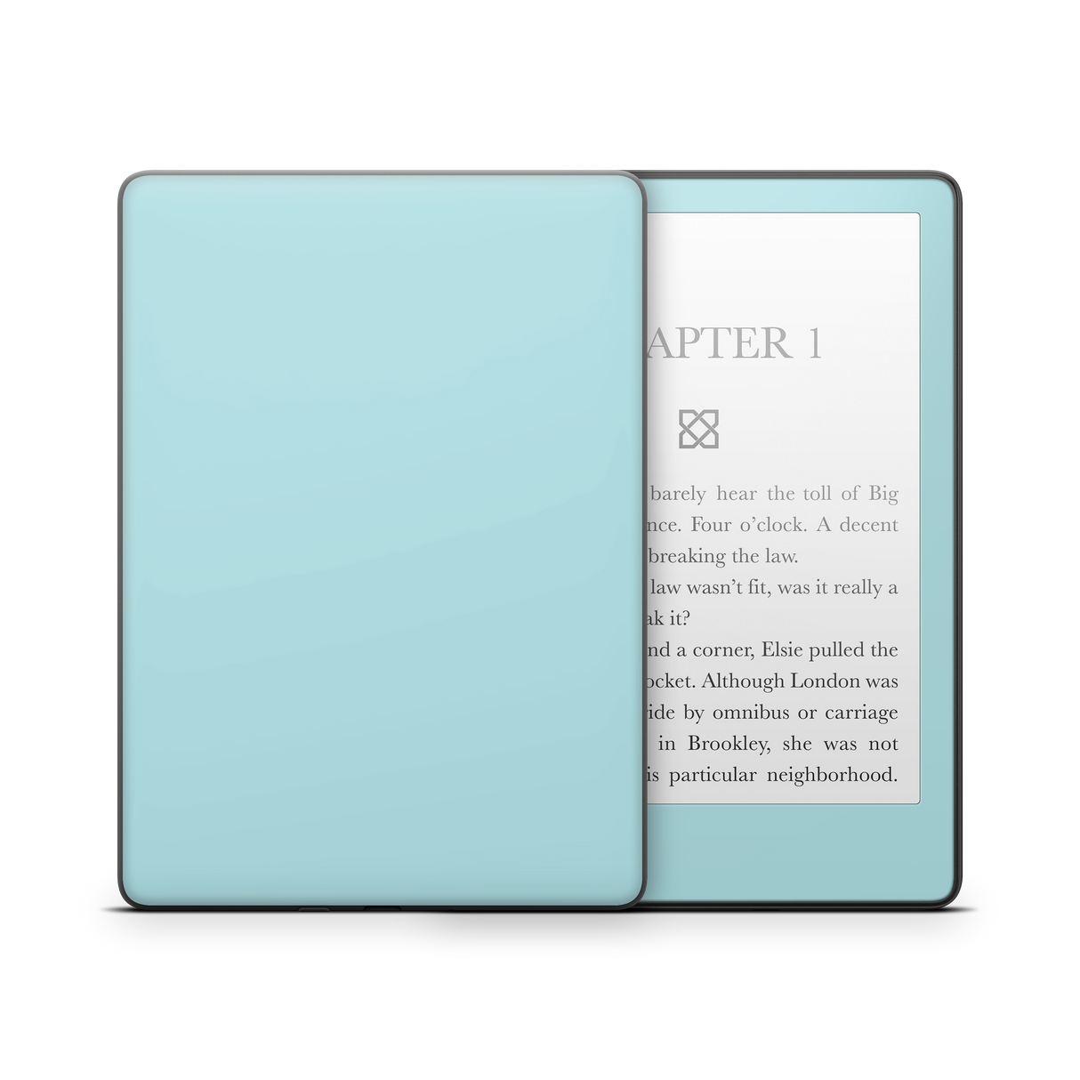 Powder Blue Kindle eReader Skin