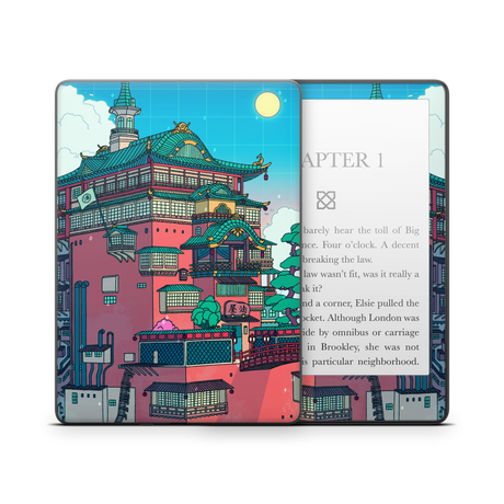 Bathhouse Day Kindle Skin