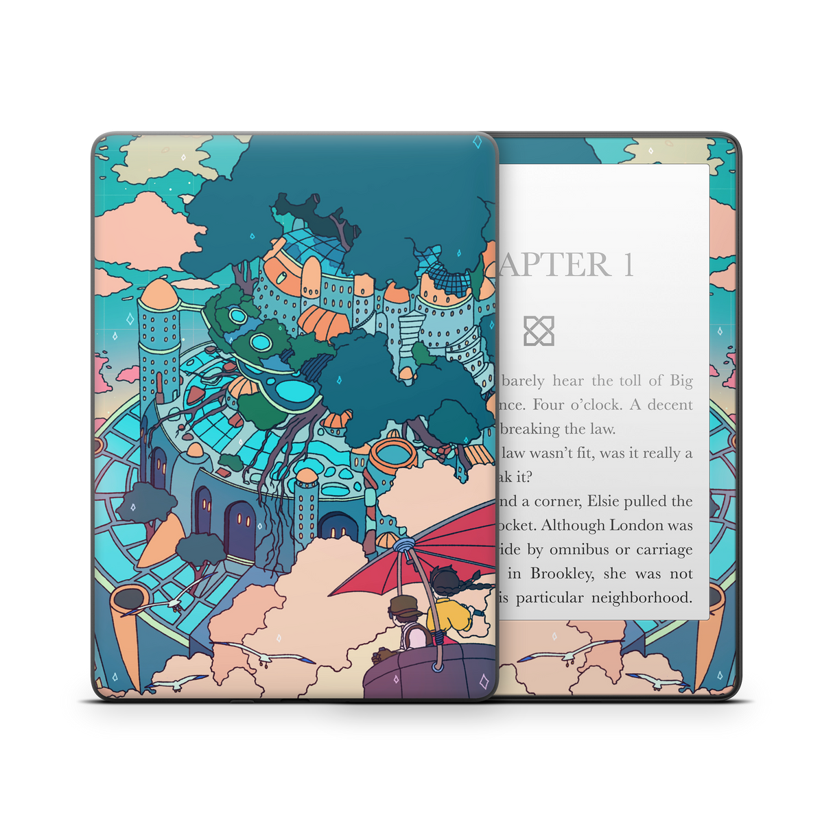 Castle in the Sky Kindle Skin