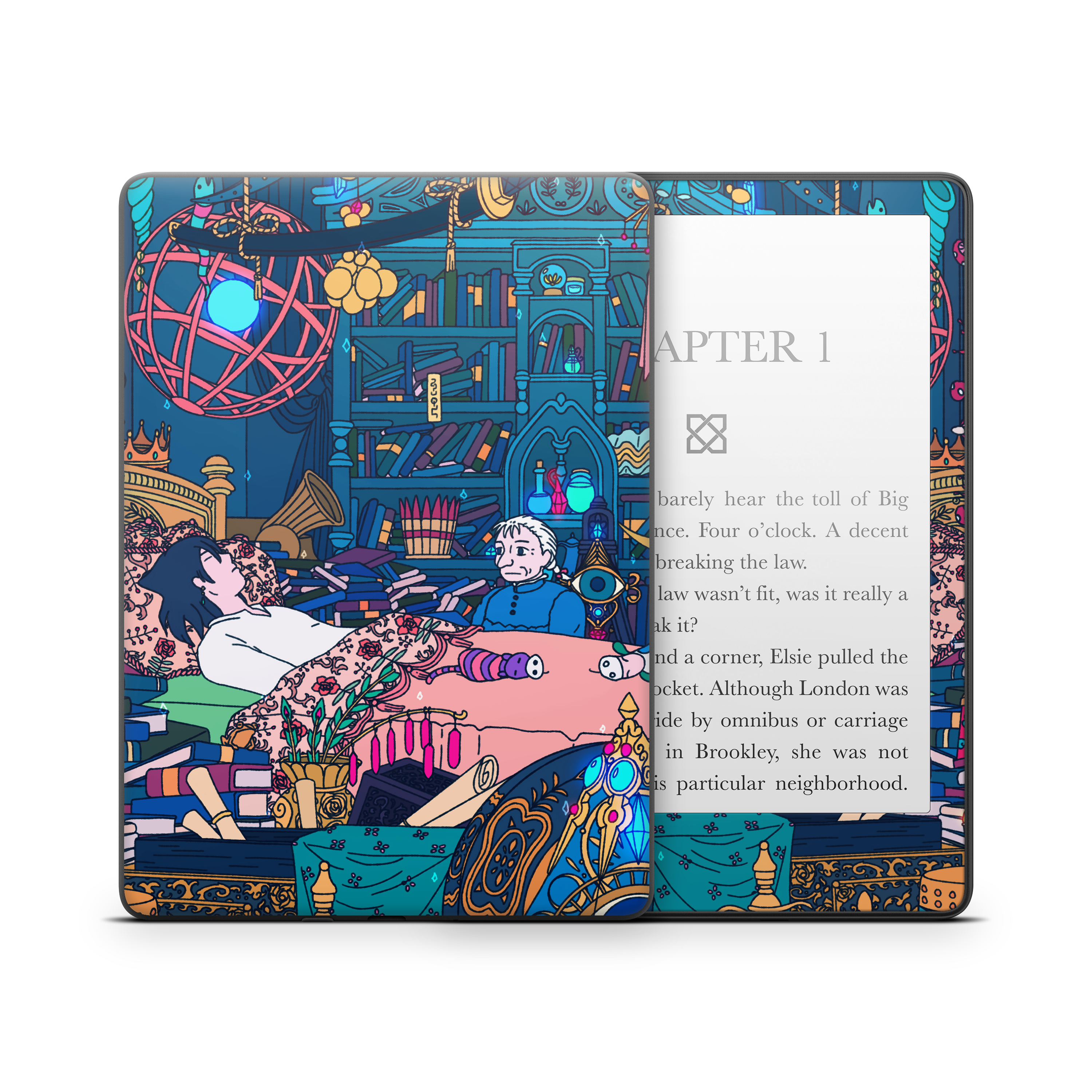 Howl's Room Kindle Skin