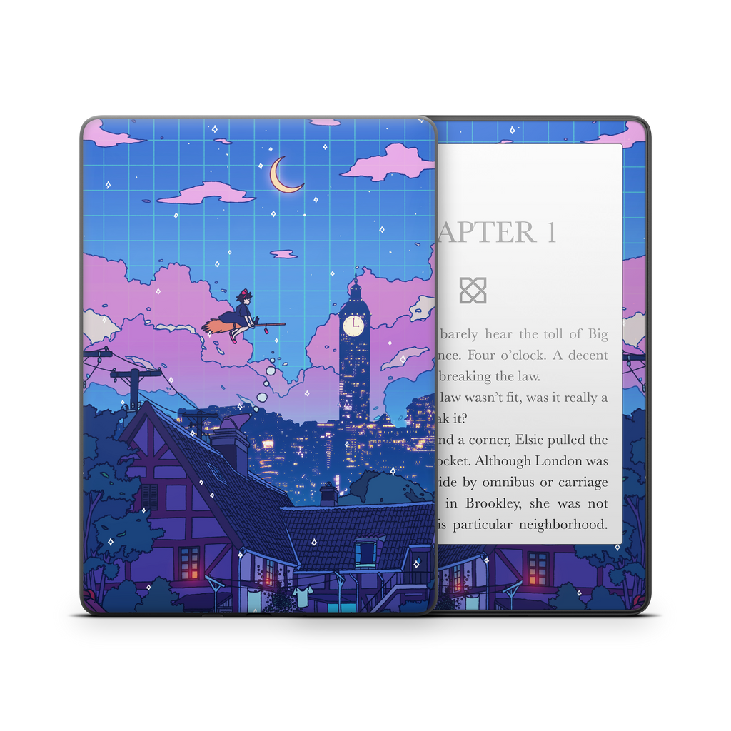 Night Flight Kindle Skin