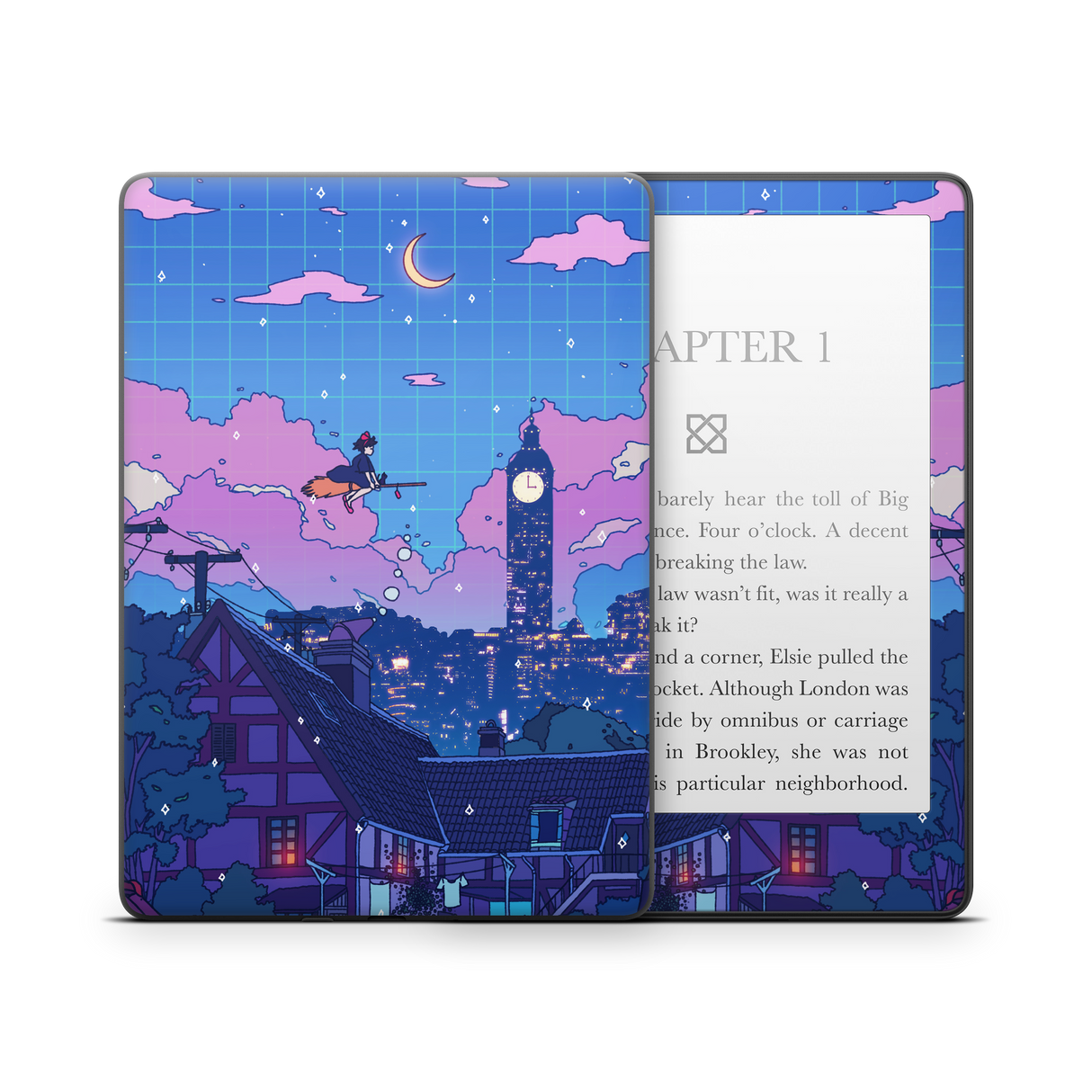 Night Flight Kindle Skin