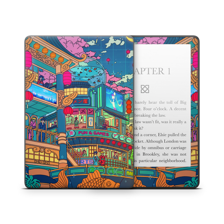 Moon festival Kindle Skin