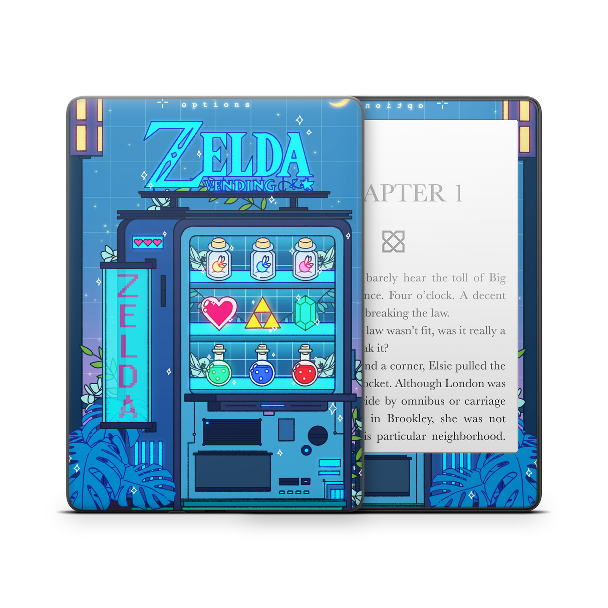 Z Vending Machine Kindle Skin