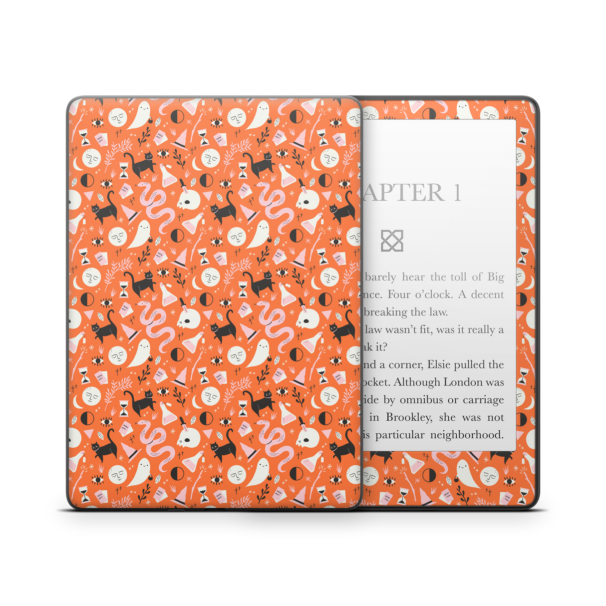 Halloween Pattern Kindle Skin