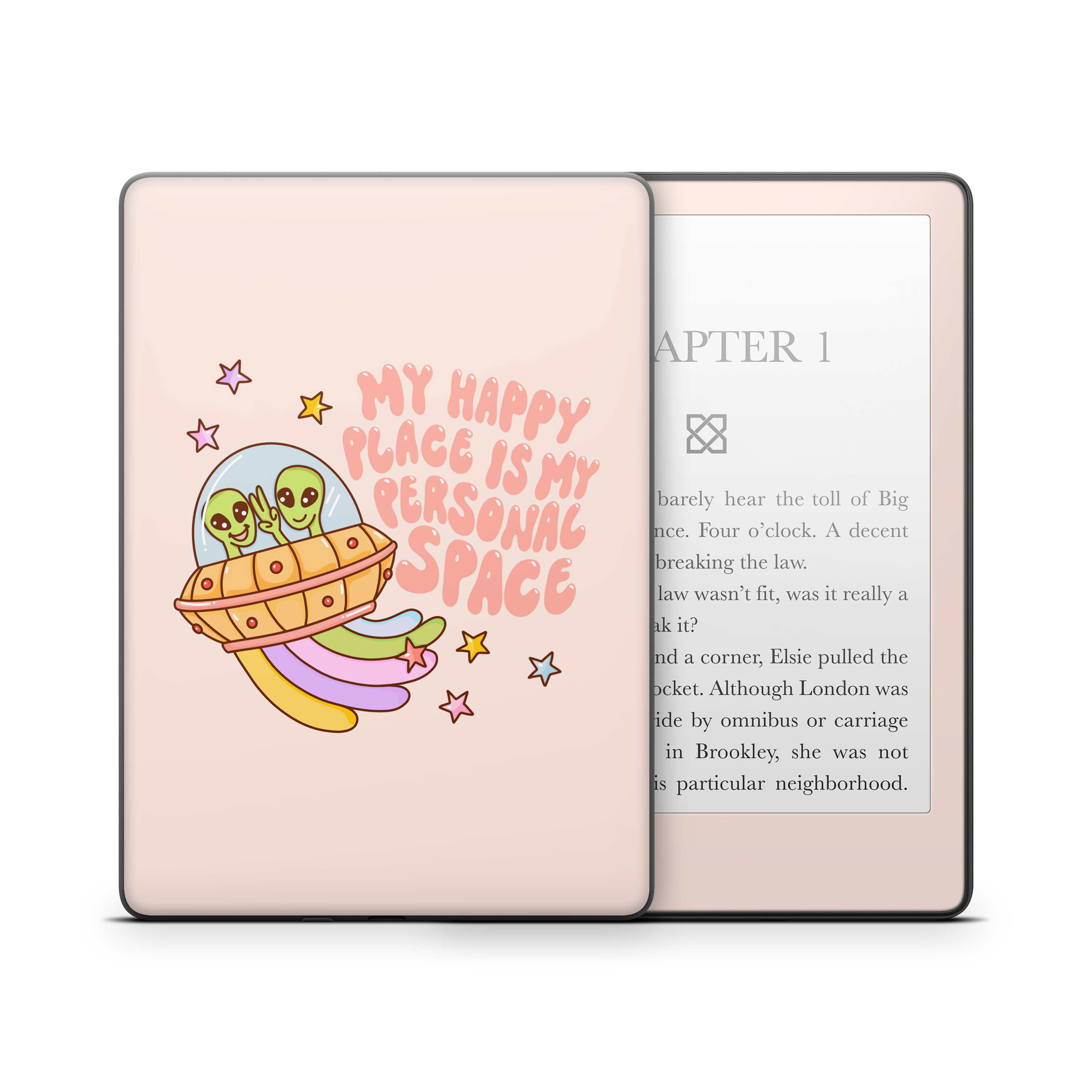 Happy Place Kindle Skin