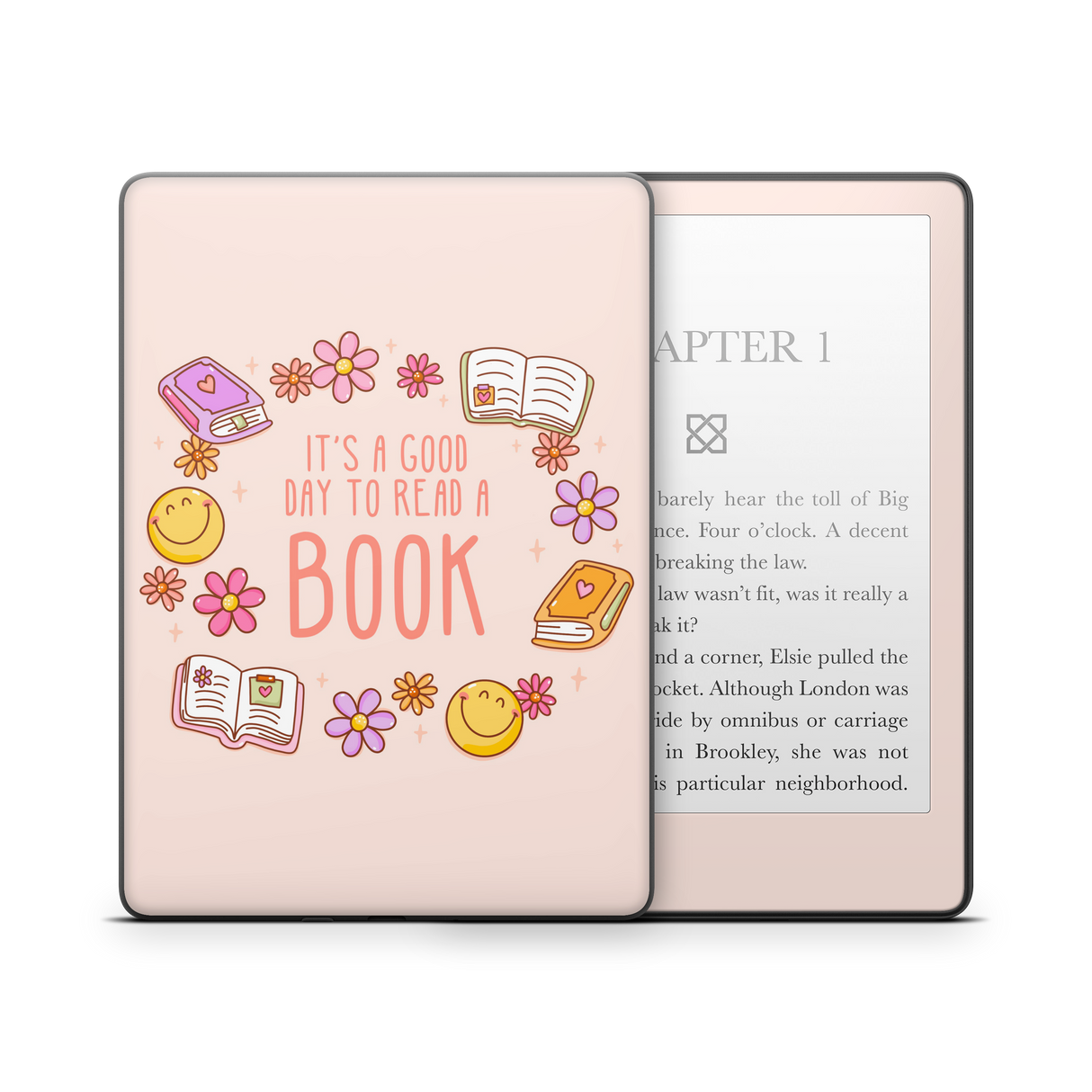 Read a Book Kindle Skin