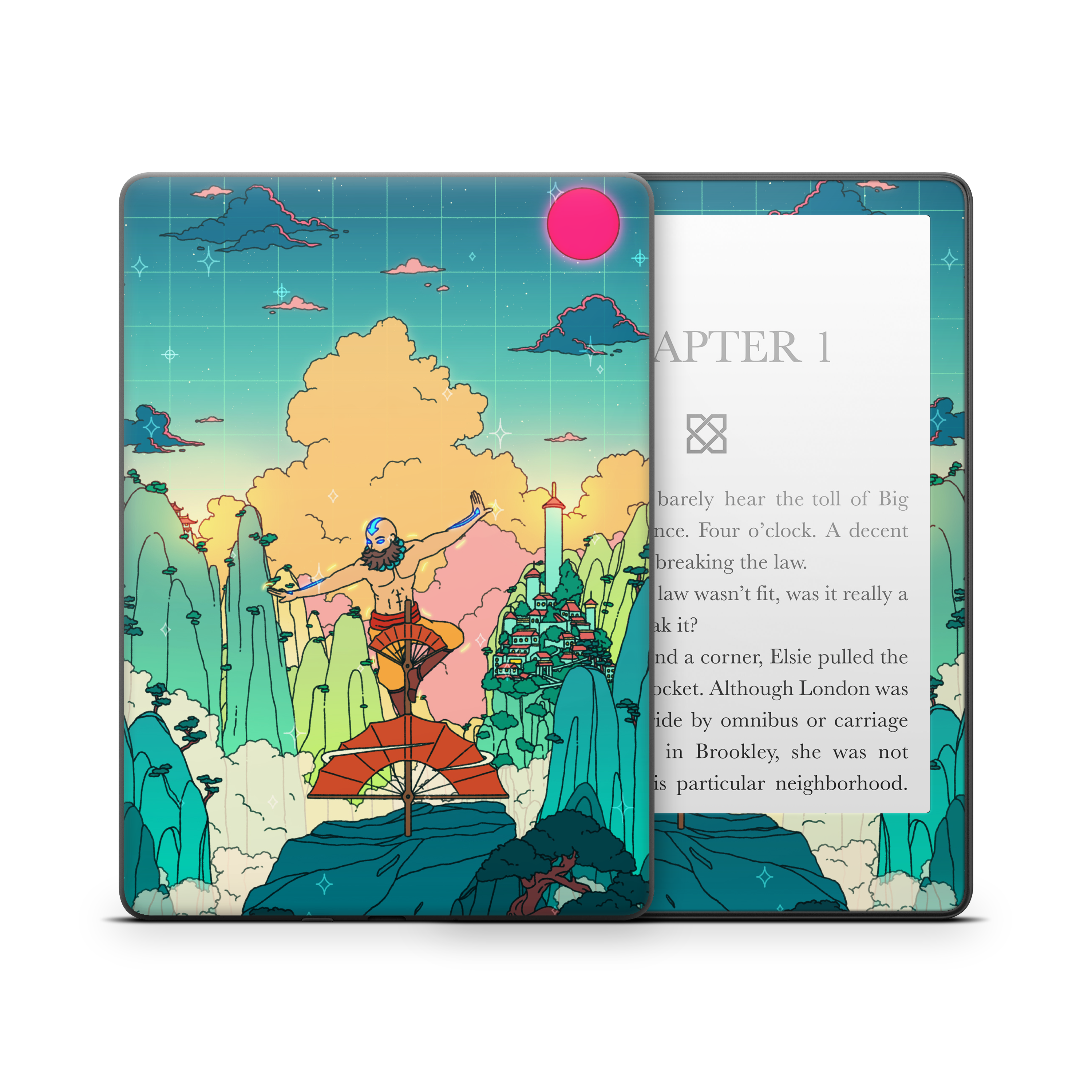 Aang Atla Kindle Skin