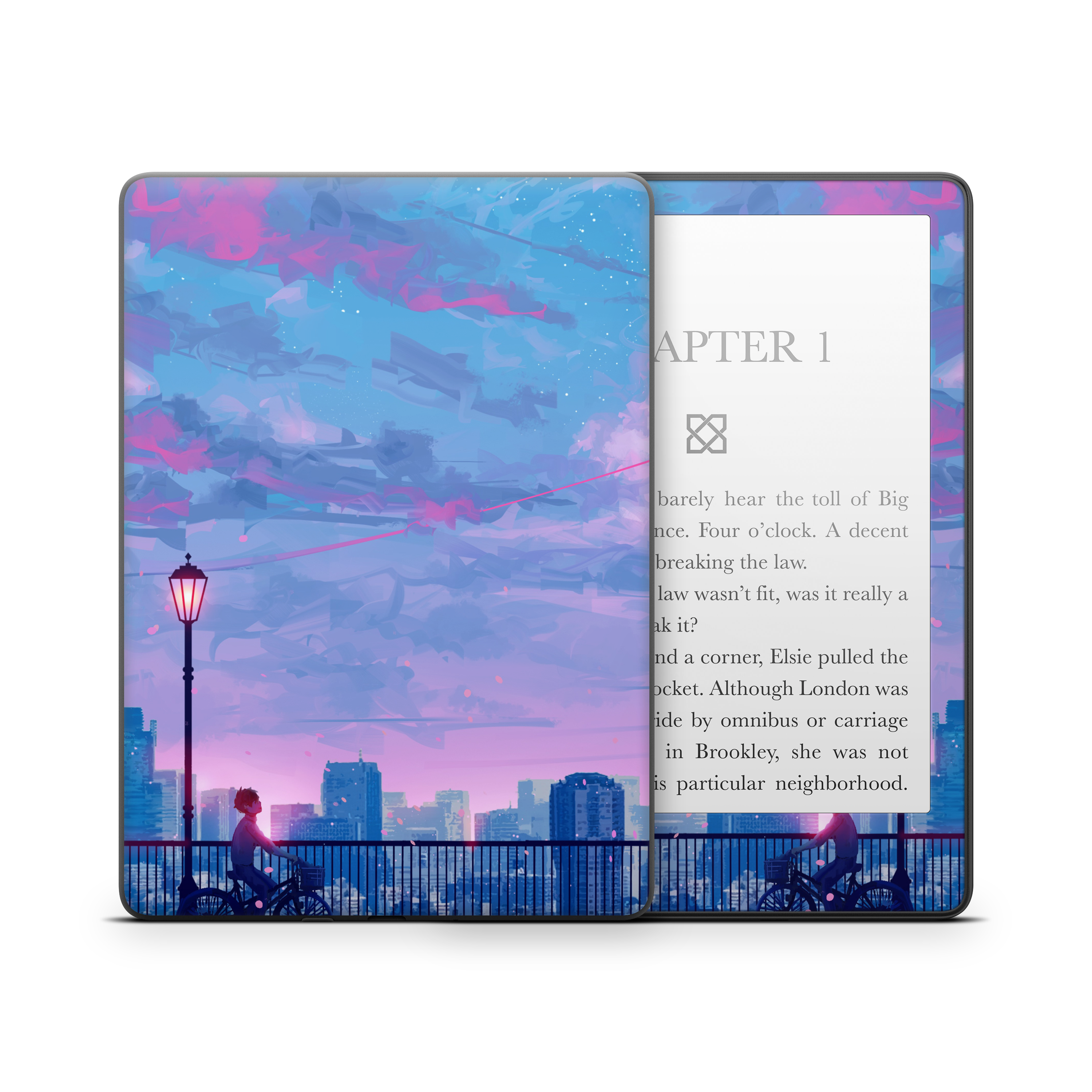 Let's Go Home Kindle Skin