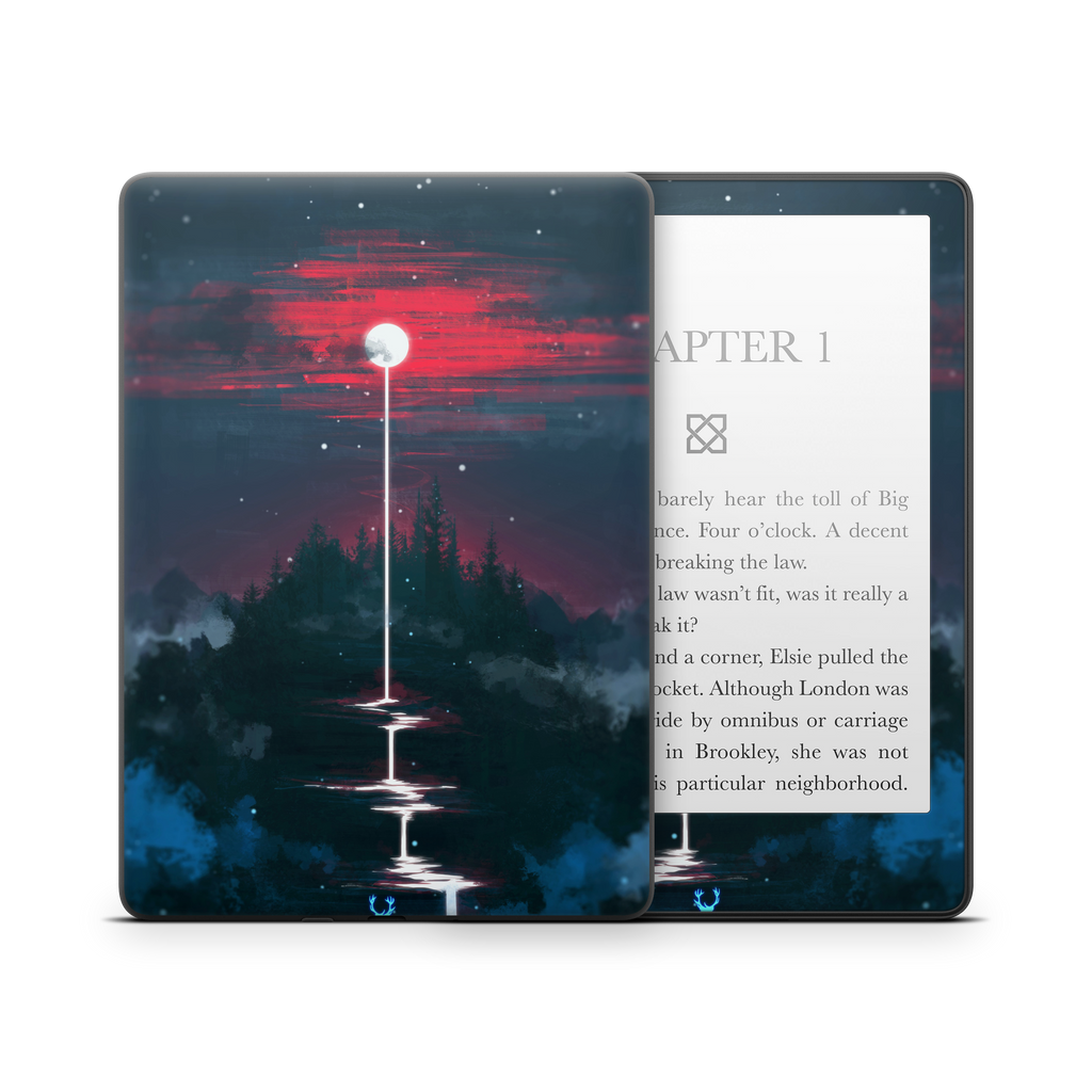 Lunar Dripping Kindle Skin