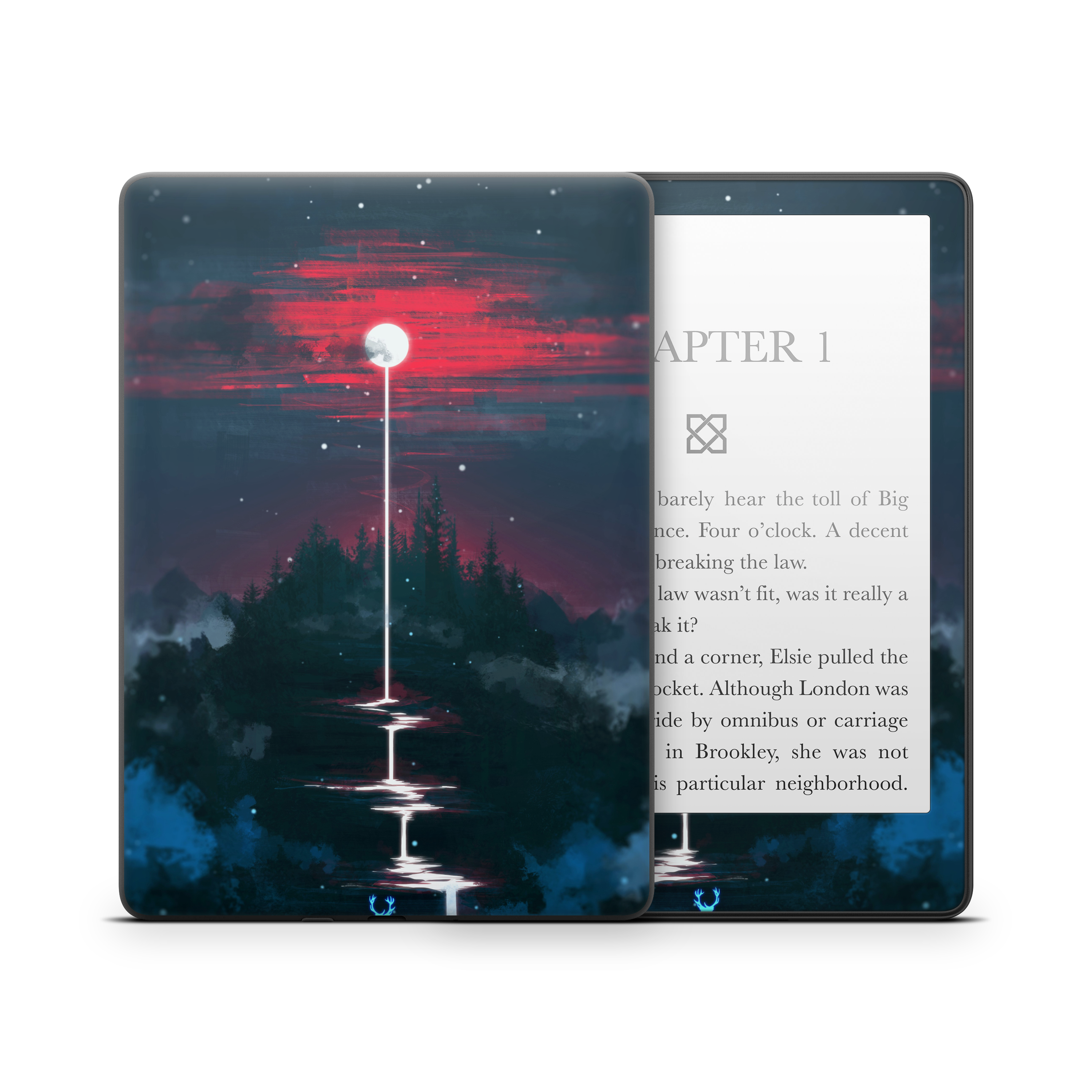 Lunar Dripping Kindle Skin