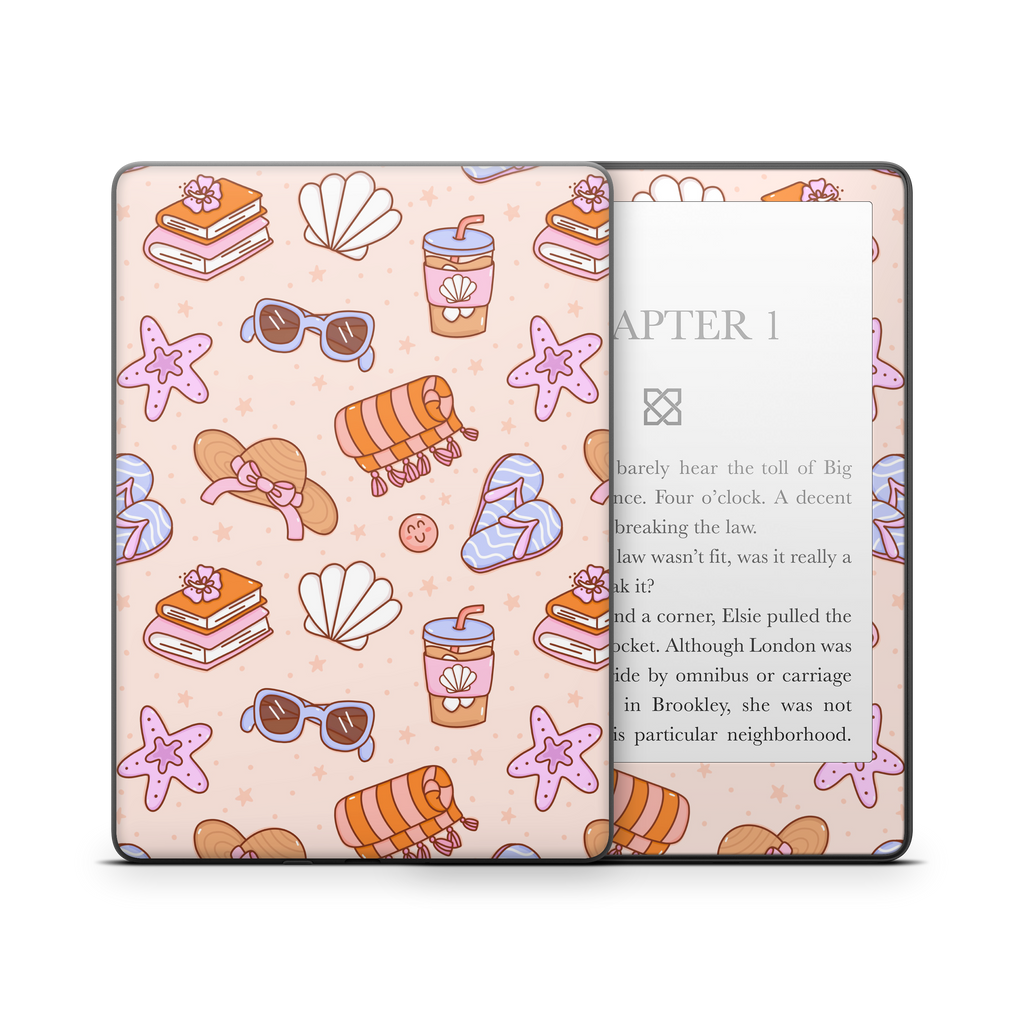 Beach Day Kindle Skin