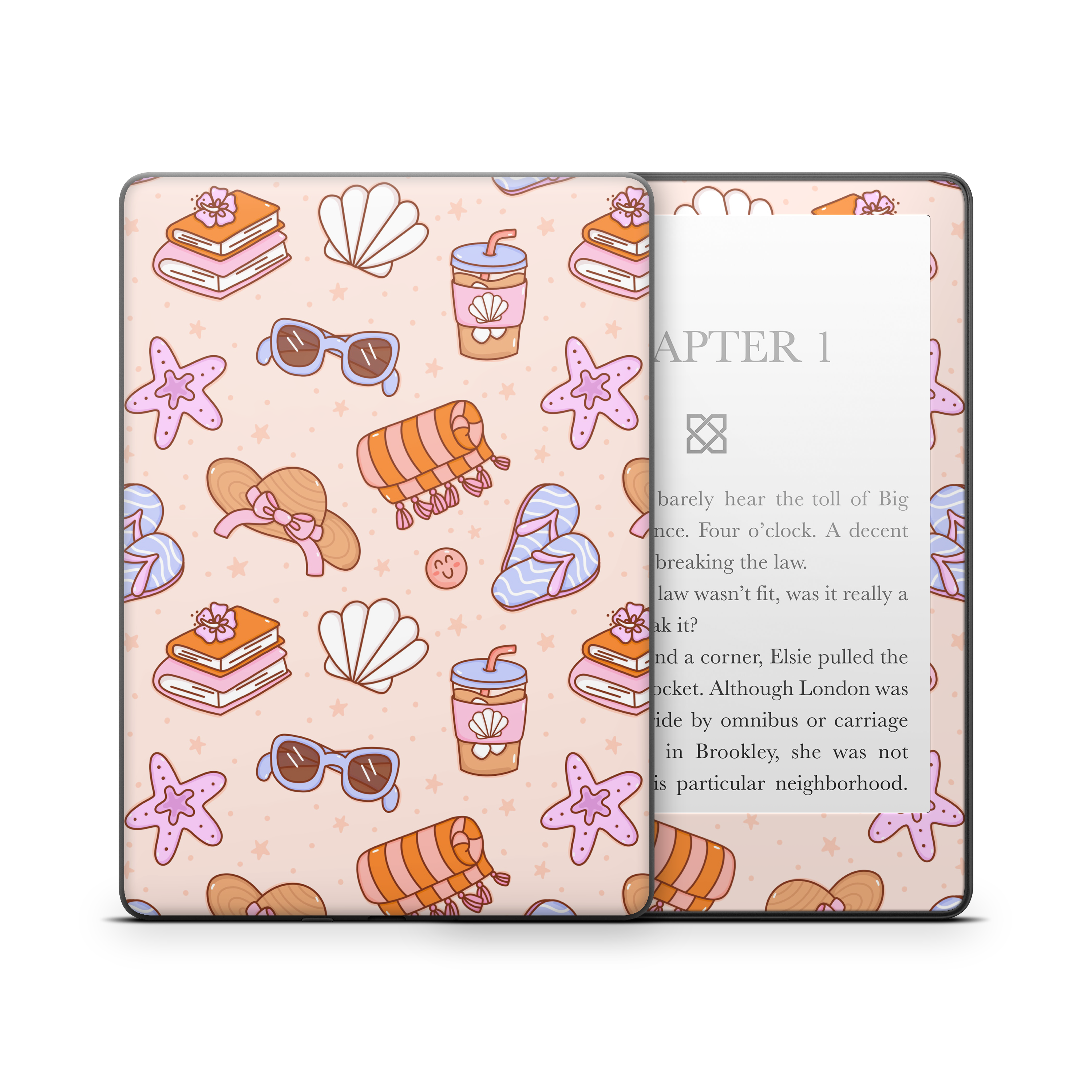 Beach Day Kindle Skin