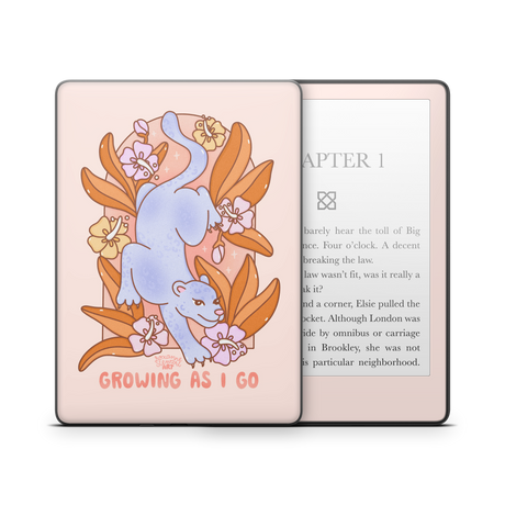 Growing As I Go Kindle Skin