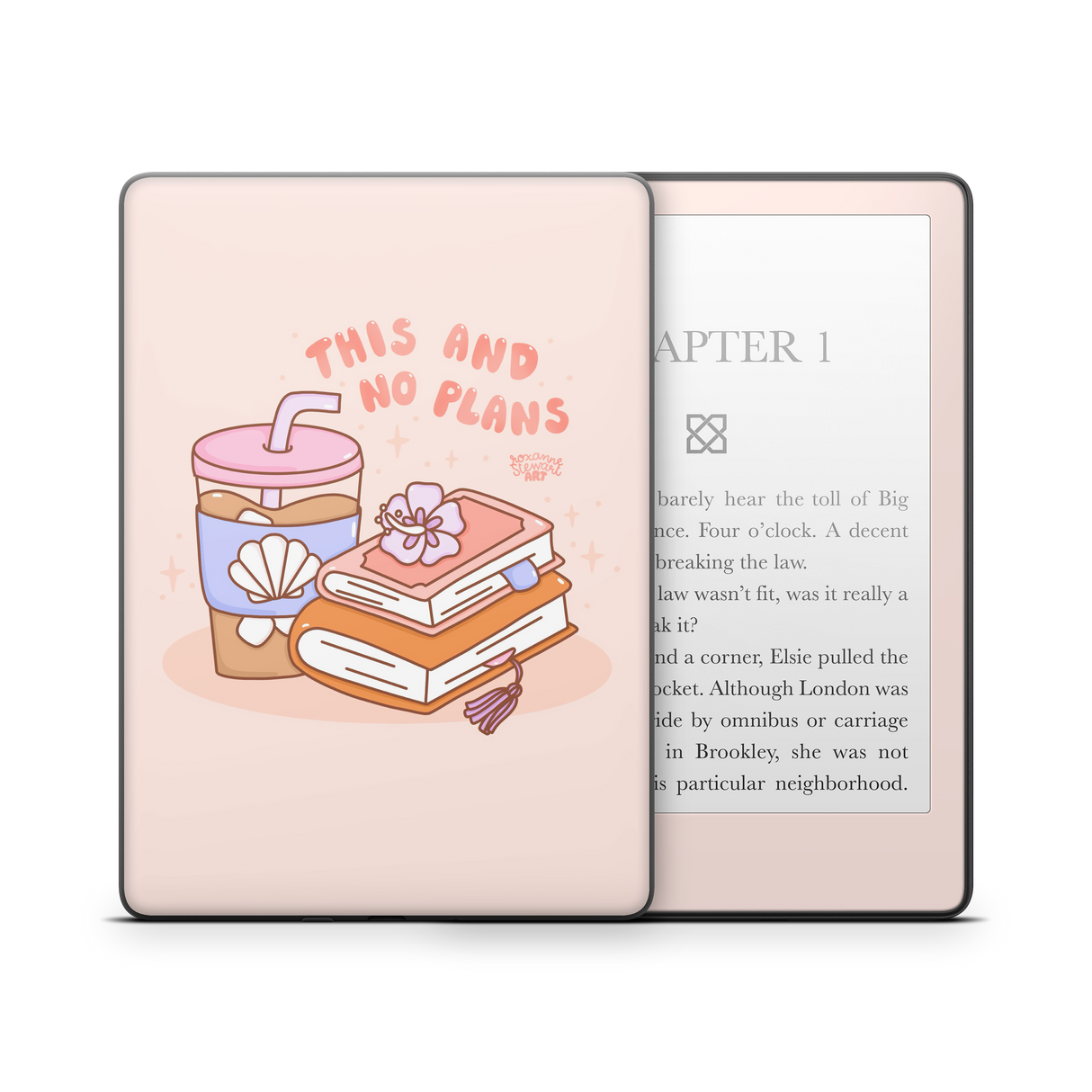 No Plans Kindle Skin