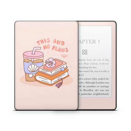 No Plans Kindle Skin