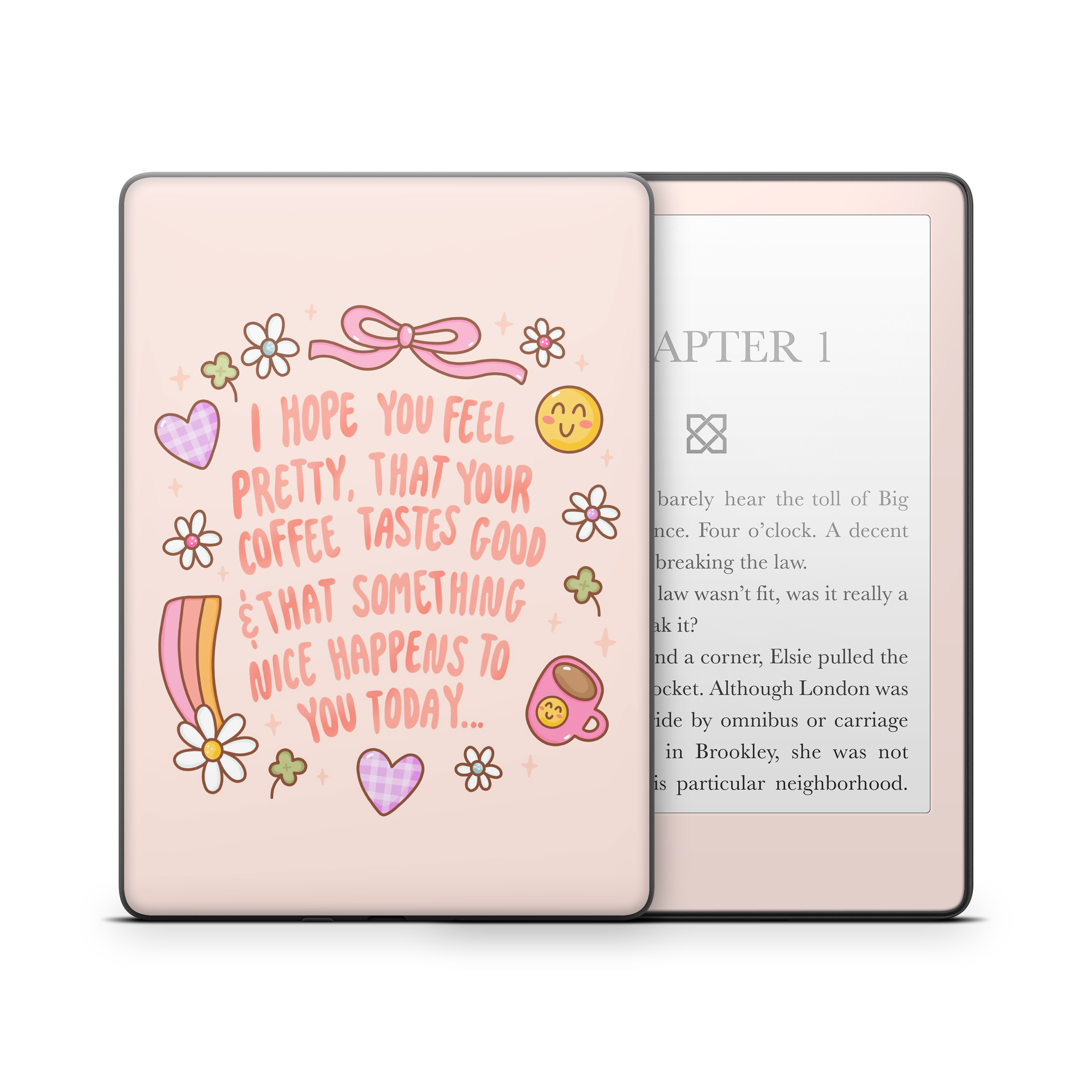 Something Nice Kindle Skin