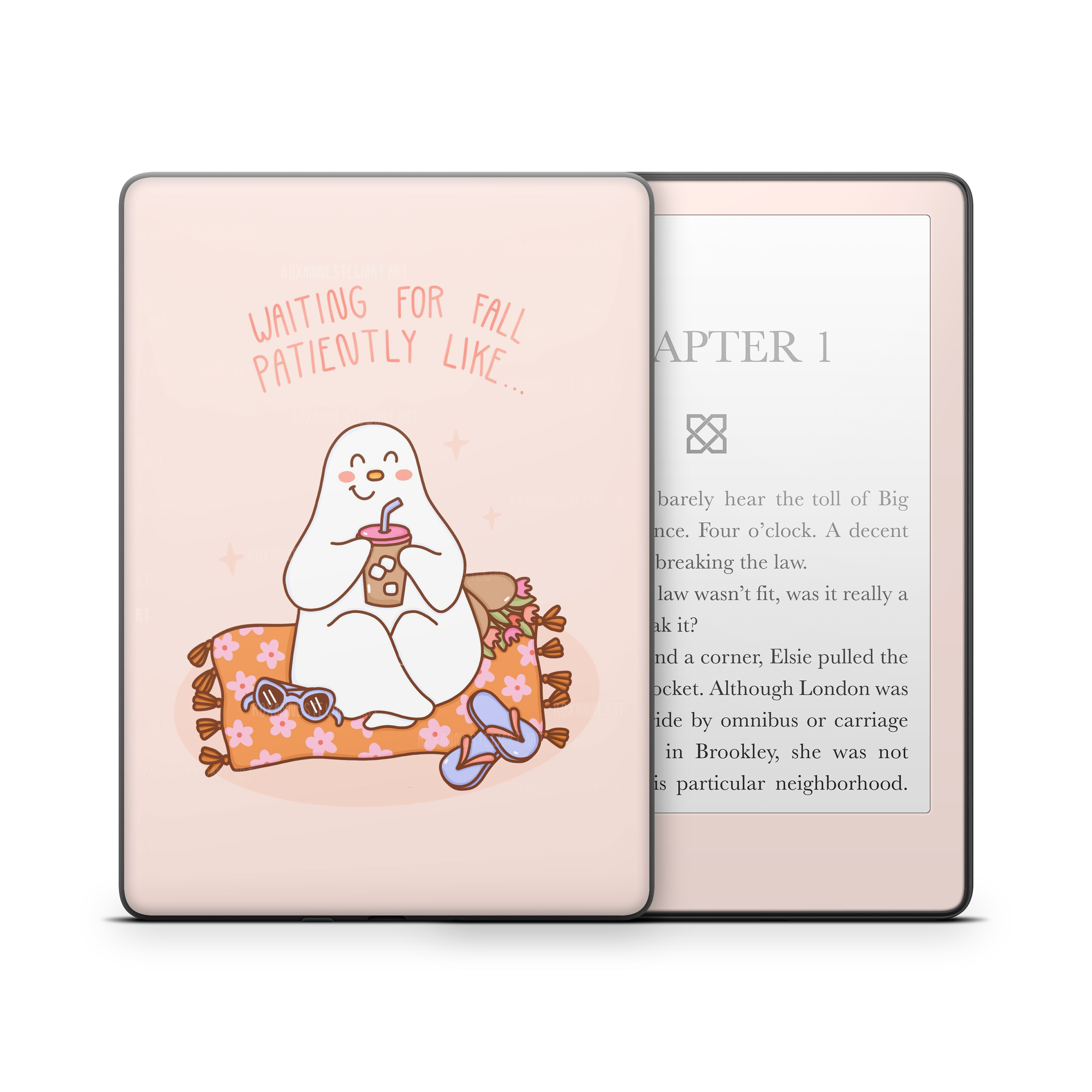 Waiting For Fall Kindle Skin
