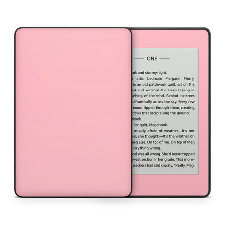 Pastel Pink Kindle eReader Skin