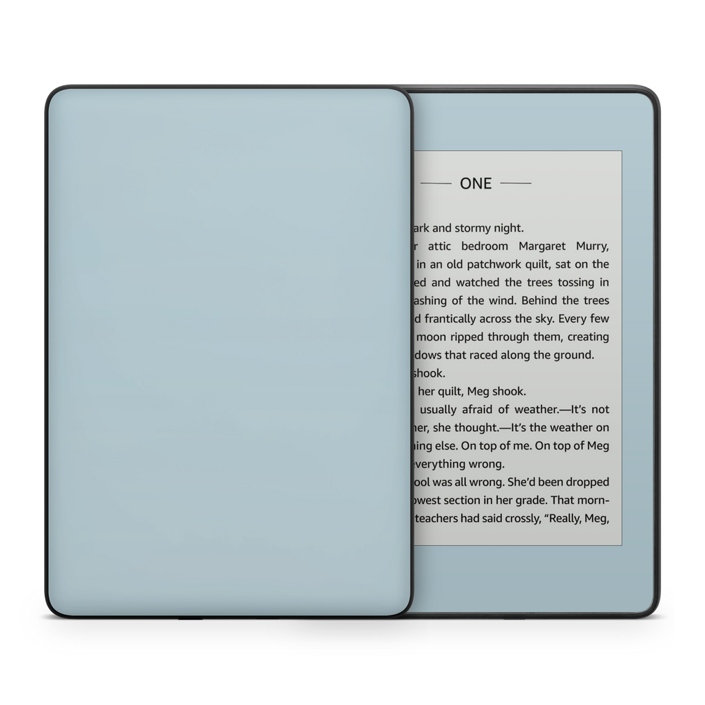 Baby Blue Kindle eReader Skin