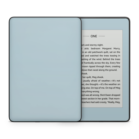 Baby Blue Kindle eReader Skin