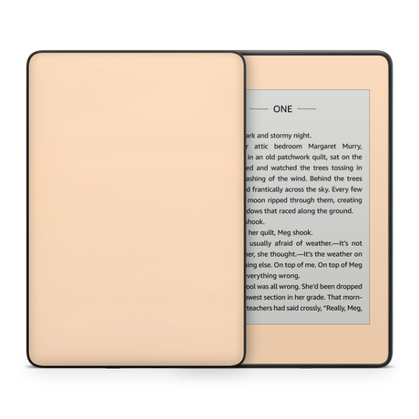 Peach Kindle eReader Skin