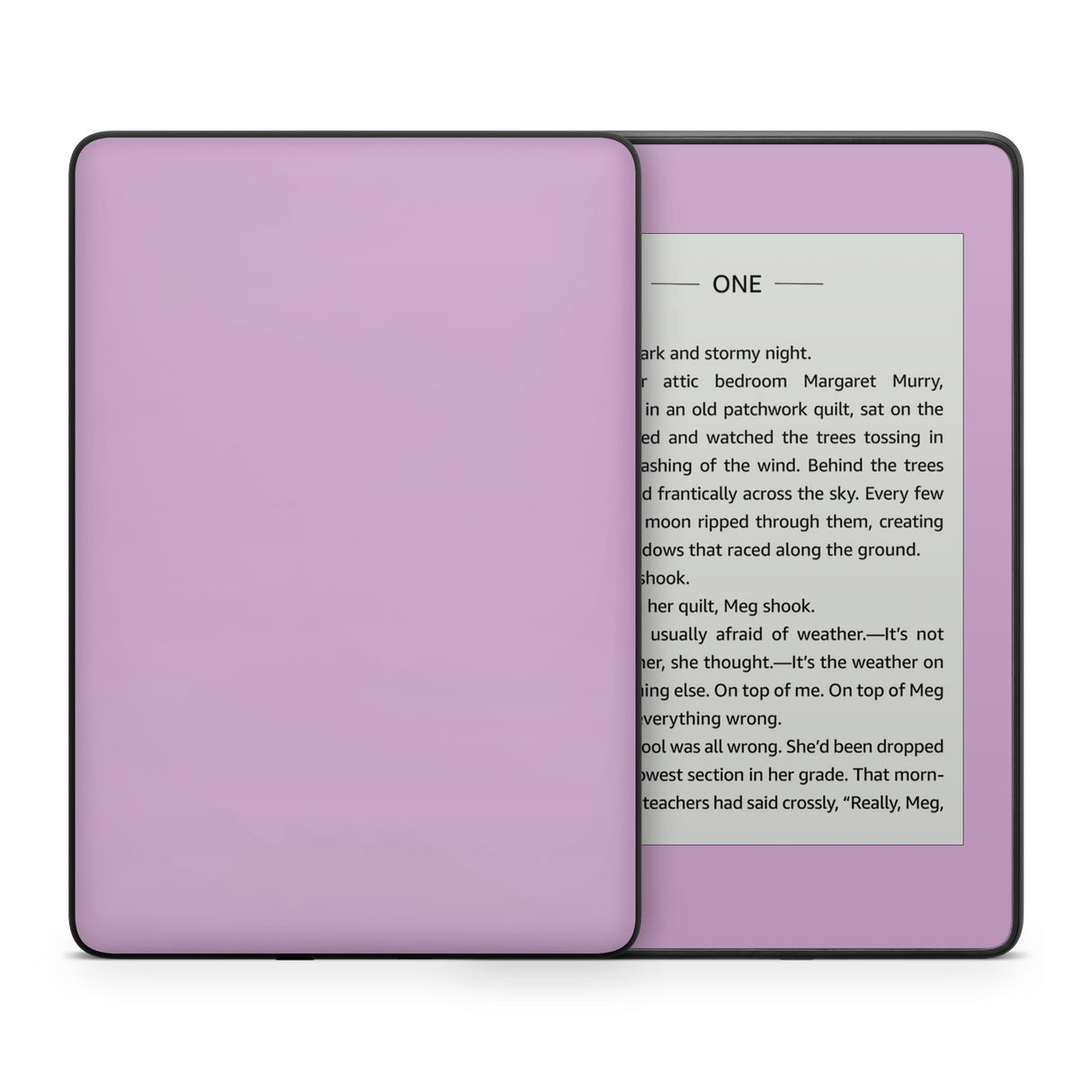 Soft Lilac Kindle eReader Skin