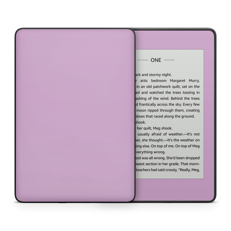 Soft Lilac Kindle eReader Skin